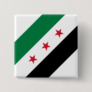 Badge Carré 5 Cm Bouton