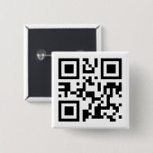 Badge Carré 5 Cm Bouton (Devant & derrière)