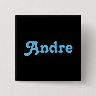 Badge Carré 5 Cm Bouton André