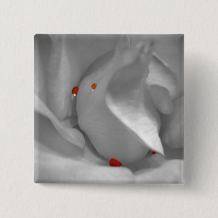 Badge Carré 5 Cm Bouton Aquarelle Éolienne