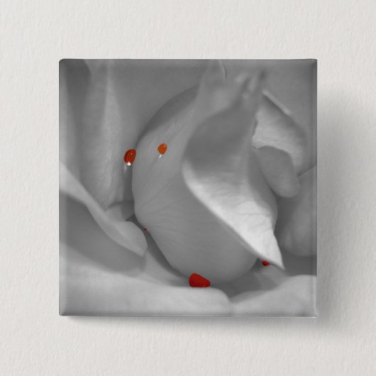 Badge Carré 5 Cm Bouton Aquarelle Éolienne (Devant)