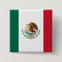 Bouton avec drapeau du Mexique