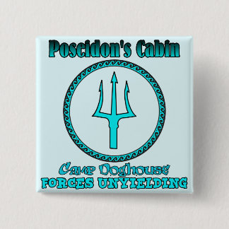 Badge Carré 5 Cm Bouton Cabine de Poseidon