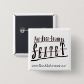 Badge Carré 5 Cm Bouton carré (Devant & derrière)