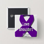 Badge Carré 5 Cm Bouton carré (Devant & derrière)