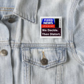 Badge Carré 5 Cm bouton-carré (En situation)