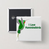 Badge Carré 5 Cm Bouton carré (Devant & derrière)