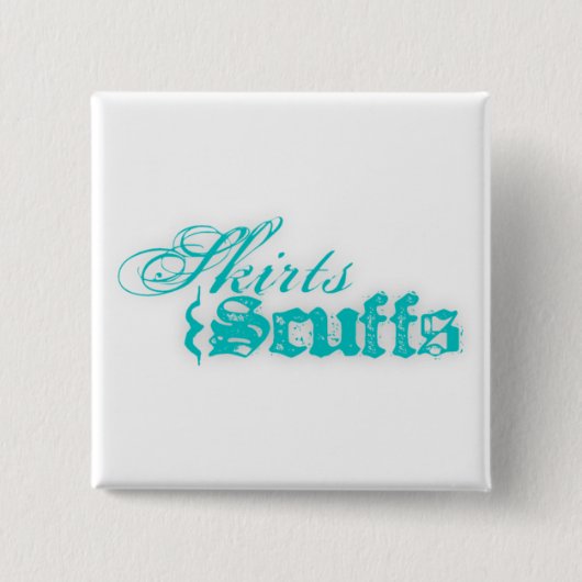 Badge Carré 5 Cm Bouton carré (Devant)