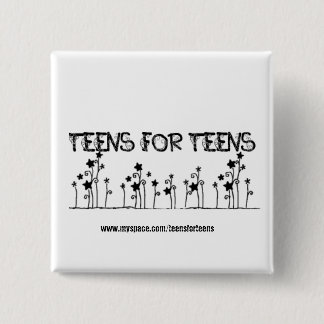 Badge Carré 5 Cm Bouton carré - customisé