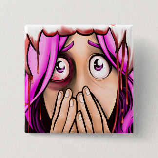 Badge Carré 5 Cm Bouton carré de DFD - aube