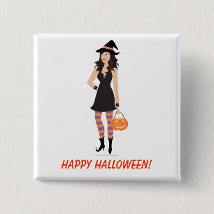 Badge Carré 5 Cm Bouton carré de DHG