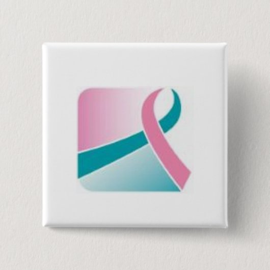 Badge Carré 5 Cm Bouton carré de FORCE (Devant)