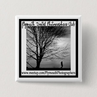 Badge Carré 5 Cm Bouton carré de PDP