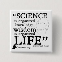 Bouton carré d'Immanuel Kant