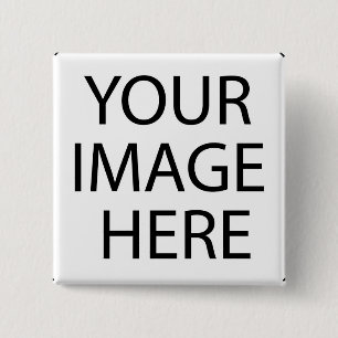 Badge Carré 5 Cm bouton carré personnalisable