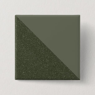 Badge Carré 5 Cm Bouton Carré vert mousse à deux tons - Bruit et so