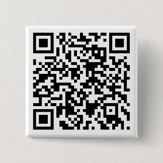 Badge Carré 5 Cm Bouton codé par QR - personnalisable