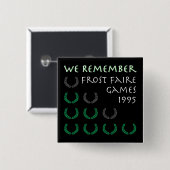 Badge Carré 5 Cm Bouton d'Alternity : Jeux de Frost Faire rappelés (Devant & derrière)