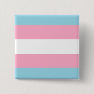 Badge Carré 5 Cm Bouton de carré "de drapeau de transsexuel"