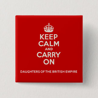 Badge Carré 5 Cm Bouton de conférence de DBE