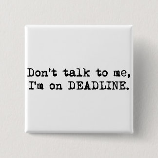 Badge Carré 5 Cm Bouton de date-butoir