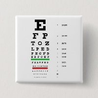 Bouton de diagramme d'oeil de Snellen