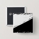 Badge Carré 5 Cm bouton de drapeau d'Anarcho-pacifisme (Devant & derrière)