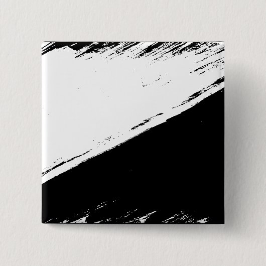 Badge Carré 5 Cm bouton de drapeau d'Anarcho-pacifisme (Devant)