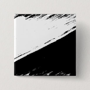 Badge Carré 5 Cm bouton de drapeau d'Anarcho-pacifisme