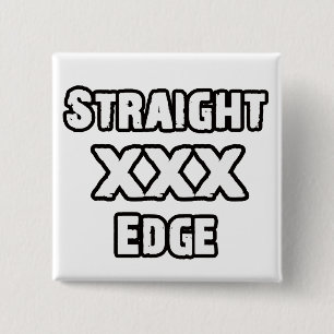 Badge Carré 5 Cm Bouton de droite