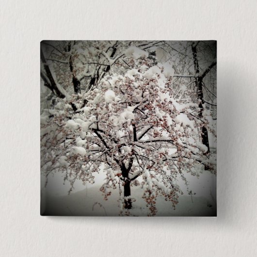 Badge Carré 5 Cm Bouton de FirstSnow 65 (Devant)