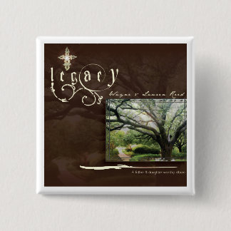 Badge Carré 5 Cm Bouton de legs
