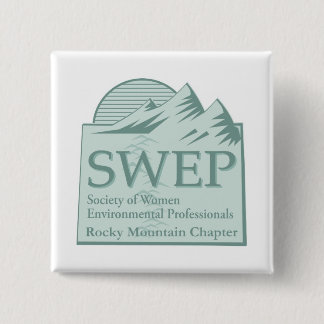 Badge Carré 5 Cm Bouton de logo