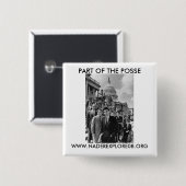 Badge Carré 5 Cm bouton de nader 08 (Devant & derrière)