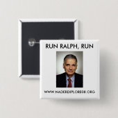 BADGE CARRÉ 5 CM BOUTON DE NADER 08 (Devant & derrière)