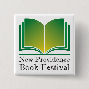 Badge Carré 5 Cm Bouton de "nouveau de Providence festival de