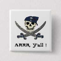 Bouton de pirate de la Caroline