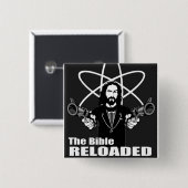 Badge Carré 5 Cm Bouton de TBR (Devant & derrière)