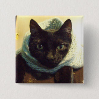 Badge Carré 5 Cm Bouton débonnaire de Seimei