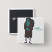 Badge Carré 5 Cm Bouton d'Igore (Devant & derrière)