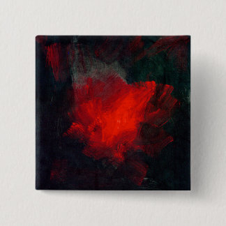 Badge Carré 5 Cm Bouton d'incendie de minuit