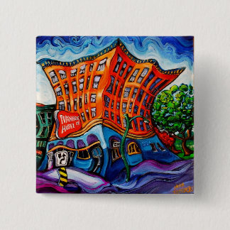 Badge Carré 5 Cm Bouton d'Ivanhoe