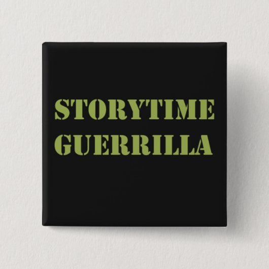 Badge Carré 5 Cm Bouton d'OG (Devant)