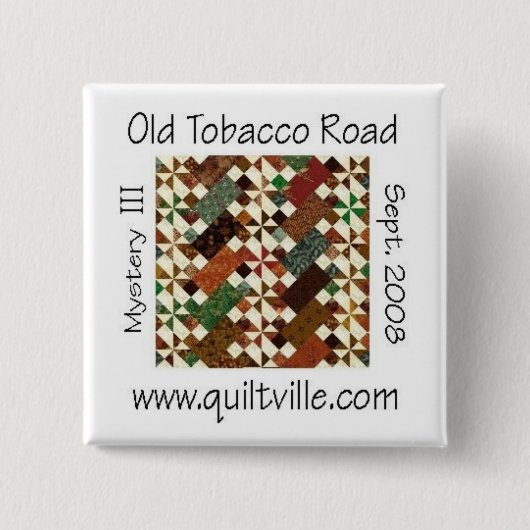 Badge Carré 5 Cm Bouton d'OTR (Devant)