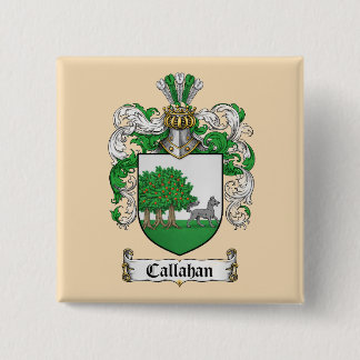 Badge Carré 5 Cm Bouton du blason des Callahan