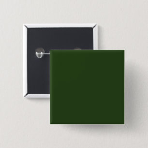 Badge Carré 5 Cm Bouton épinglé carré vert forêt foncé