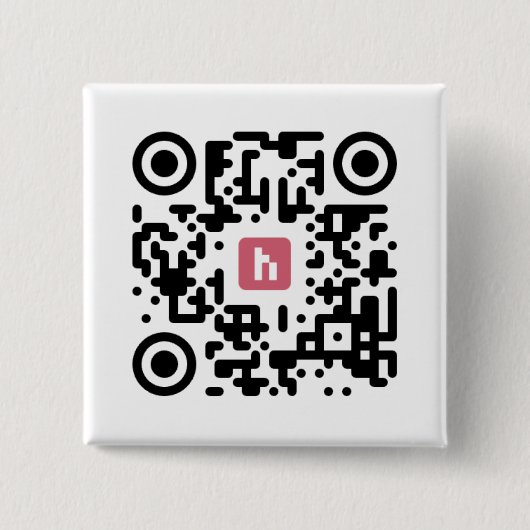 Badge Carré 5 Cm Bouton Holotag AR (Devant)