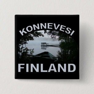 Badge Carré 5 Cm Bouton Konnevesi