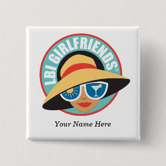 Badge Carré 5 Cm Bouton LBIG Carré magnétique portable