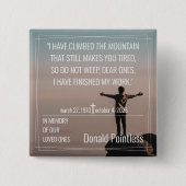 Badge Carré 5 Cm Bouton Lifeworks 002 (Devant)